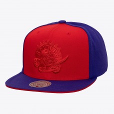 Toronto Raptors Mitchell & Ness Red/Purple Color Pop Snapback Hat
