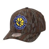 Бейсболка Golden State Warriors Mitchell & Ness Camo Hidden Pro-Crown