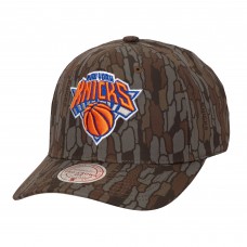 Бейсболка New York Knicks Mitchell & Ness Camo Hidden Pro-Crown