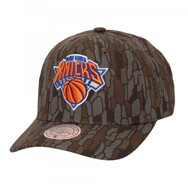 Бейсболка New York Knicks Mitchell & Ness Camo Hidden Pro-Crown