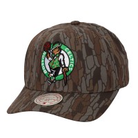 Бейсболка Boston Celtics Mitchell & Ness Camo Hidden Pro-Crown