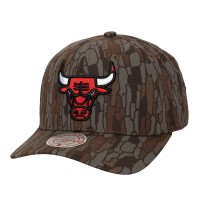 Бейсболка Chicago Bulls Mitchell & Ness Camo Hidden Pro-Crown