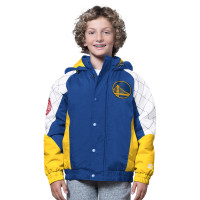 Детская толстовка Golden State Warriors Starter Royal/Gold All Time Pro Jr. Full-Zip Jacket