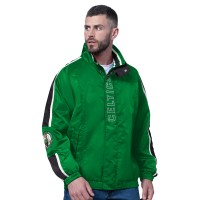 Boston Celtics Starter Green Freestyle Lightweight Full-Zip Jacket