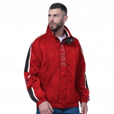 Chicago Bulls Starter Red Freestyle Lightweight Full-Zip Jacket