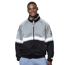 Куртка San Antonio Spurs Starter Black/White The Veteran Tricot Track Raglan Full-Zip