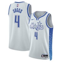 Джерси Jalen Suggs Orlando Magic Nike Unisex 2025/26 Swingman - Silver - City Edition
