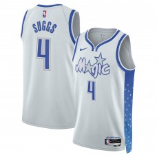 Джерси Jalen Suggs Orlando Magic Nike Unisex 2025/26 Swingman - Silver - City Edition