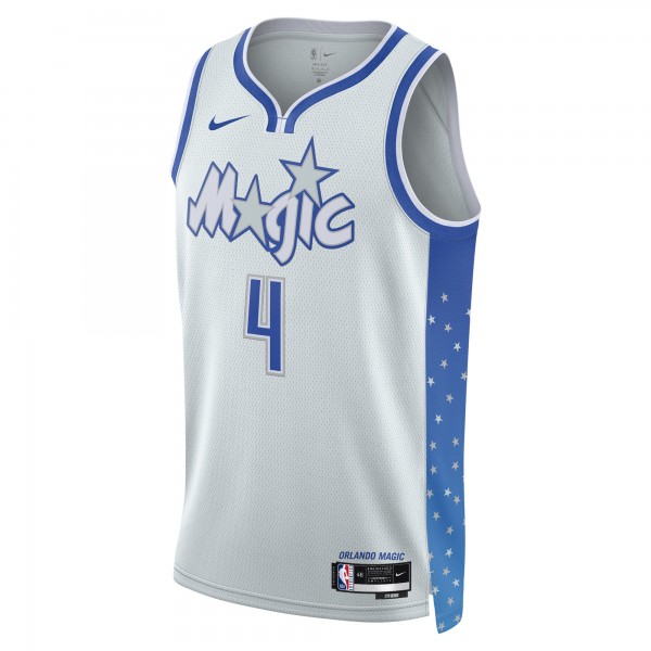 Джерси Jalen Suggs Orlando Magic Nike Unisex 2025/26 Swingman - Silver - City Edition