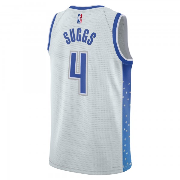 Джерси Jalen Suggs Orlando Magic Nike Unisex 2025/26 Swingman - Silver - City Edition