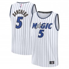 Джерси Orlando Magic Paolo Banchero Fanatics White Fast Break Replica Player - Association Edition