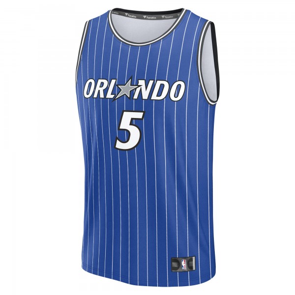 Подростковая Orlando Magic Paolo Banchero Fanatics Blue Fast Break Replica Player Jersey - Icon Edition