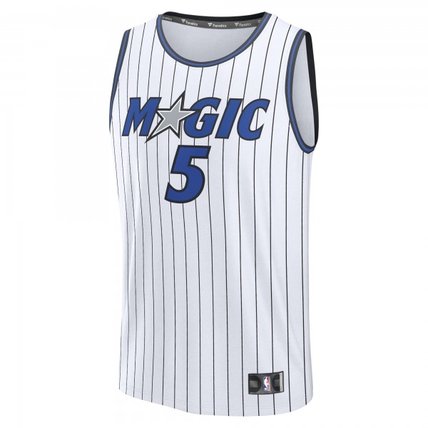 Подростковая Orlando Magic Paolo Banchero Fanatics White Fast Break Replica Player Jersey - Association Edition