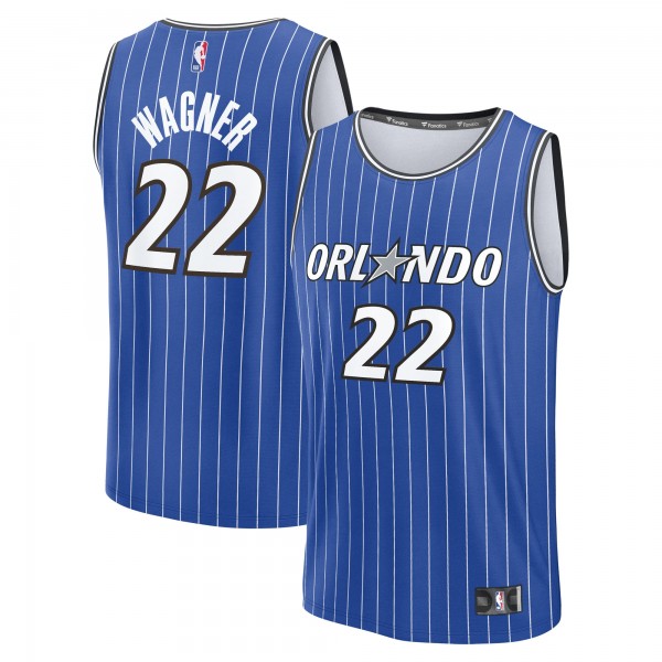 Джерси Orlando Magic Franz Wagner Fanatics Blue Fast Break Replica Player - Icon Edition