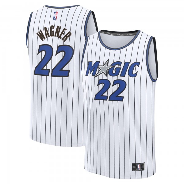 Джерси Orlando Magic Franz Wagner Fanatics White Fast Break Replica Player - Association Edition