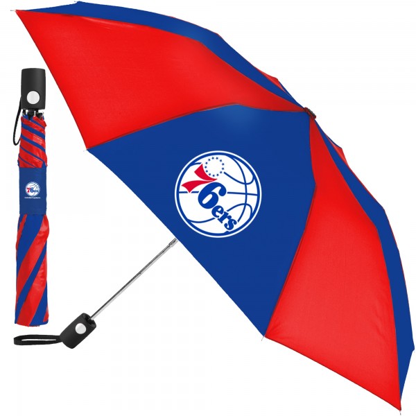 Philadelphia 76ers WinCraft Automatic Folding Umbrella