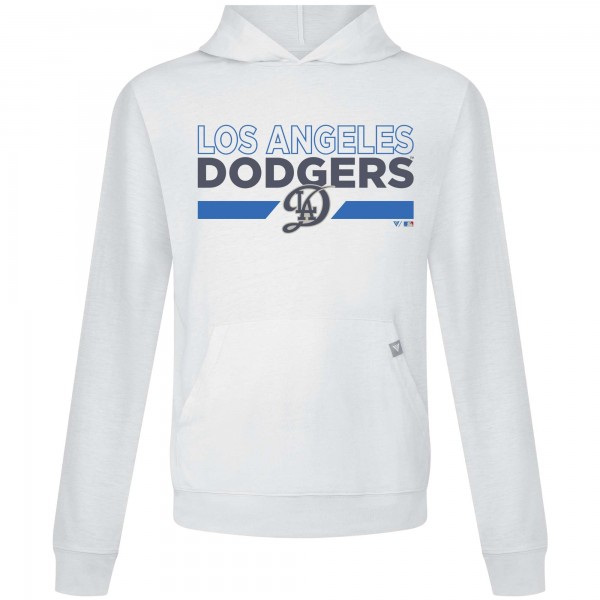 Los Angeles Dodgers Levelwear White City Connect Relay No Hitter Pullover Hoodie