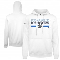 Los Angeles Dodgers Levelwear White City Connect Podium No Hitter Pullover Hoodie
