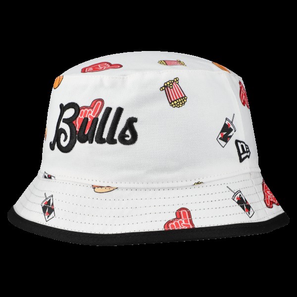 Панама Chicago Bulls New Era White Team Cheer Reversible