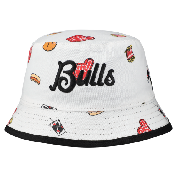 Панама Chicago Bulls New Era White Team Cheer Reversible