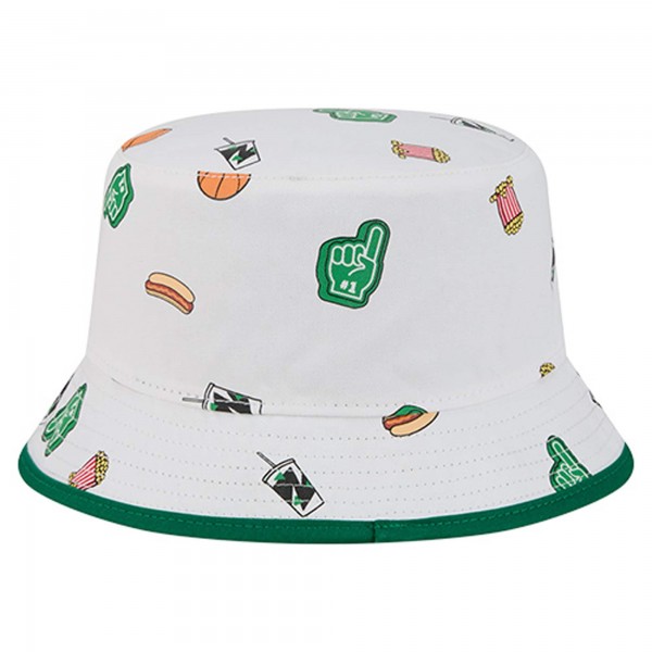 Панама Boston Celtics New Era White Team Cheer Reversible