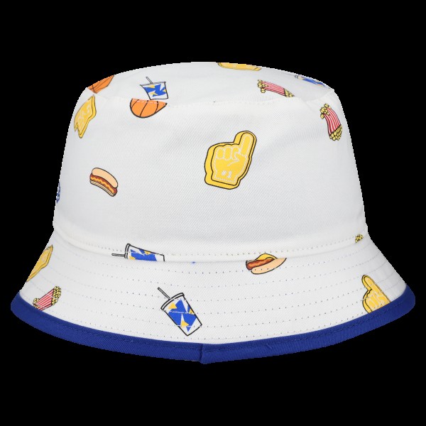 Панама Golden State Warriors New Era White Team Cheer Reversible