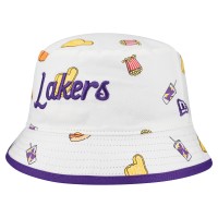 Панама Los Angeles Lakers New Era White Team Cheer Reversible