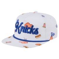 Бейсболка New York Knicks New Era White Team Cheer Rope 19TWENTY