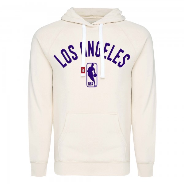 Толстовка Unisex Los Angeles Lakers Sportiqe Cream Olsen Tri-Blend