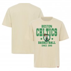 Unisex Boston Celtics Sportiqe Cream Duke Premium T-Shirt