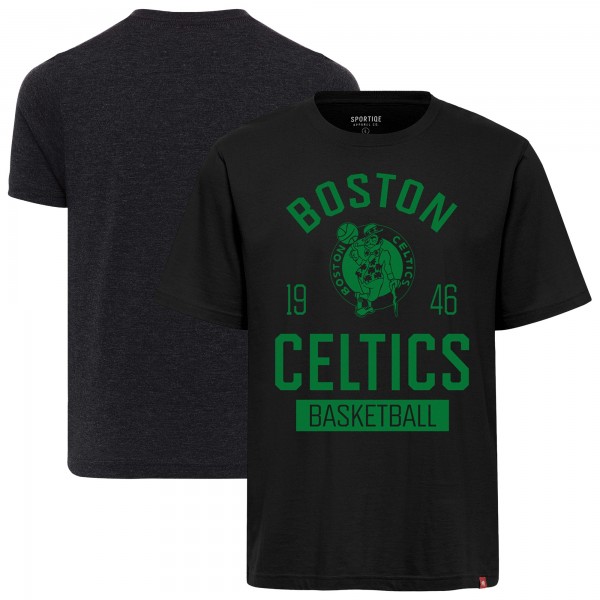 Unisex Boston Celtics Sportiqe Black Duke Premium T-Shirt