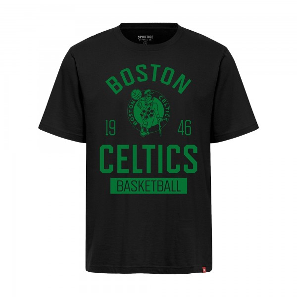 Unisex Boston Celtics Sportiqe Black Duke Premium T-Shirt
