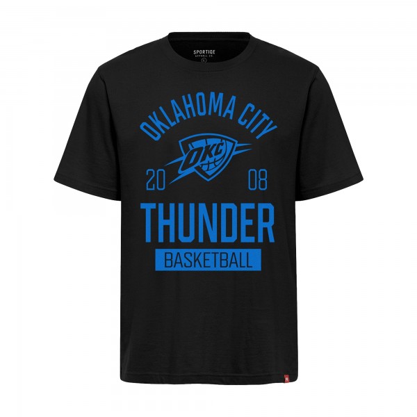 Футболка Unisex Oklahoma City Thunder Sportiqe Black Duke Premium