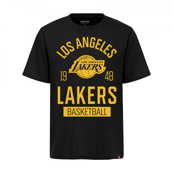 Футболка Unisex Los Angeles Lakers Sportiqe Black Duke Premium