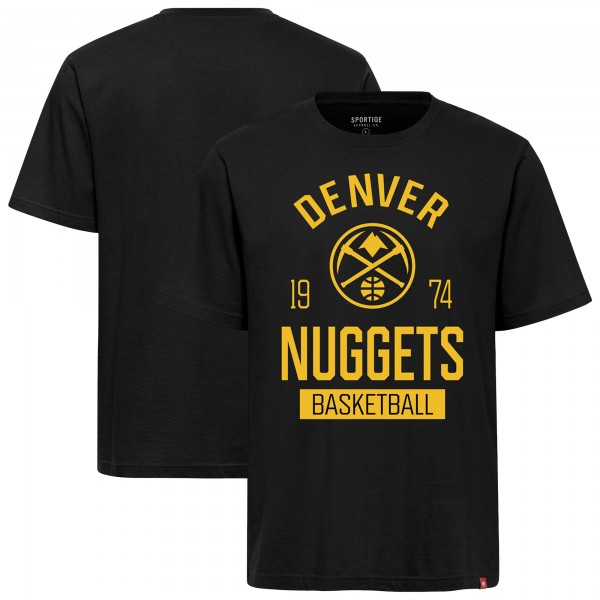 Unisex Denver Nuggets Sportiqe Black Duke Premium T-Shirt
