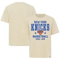 Unisex New York Knicks Sportiqe Cream Duke Premium T-Shirt