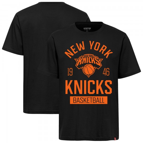 Unisex New York Knicks Sportiqe Black Duke Premium T-Shirt