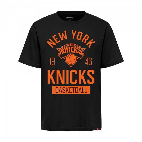Unisex New York Knicks Sportiqe Black Duke Premium T-Shirt