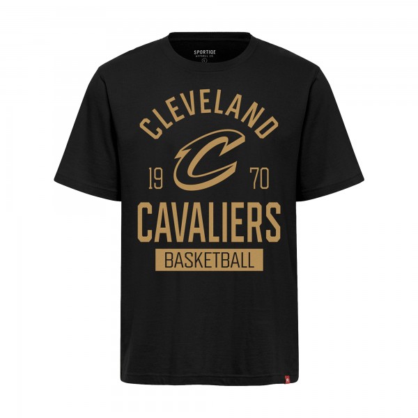 Unisex Cleveland Cavaliers Sportiqe Black Duke Premium T-Shirt