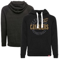 Подростковая Cleveland Cavaliers Sportiqe Black Olsen Tri-Blend Pullover Hoodie