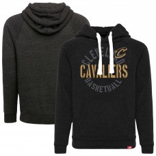 Подростковая Cleveland Cavaliers Sportiqe Black Olsen Tri-Blend Pullover Hoodie