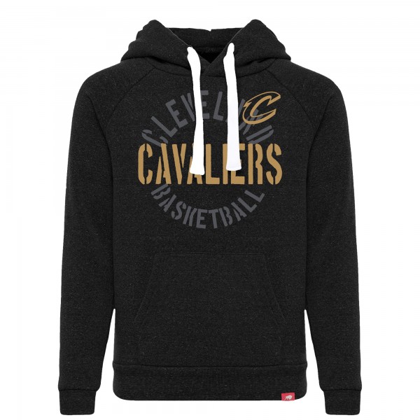 Подростковая Cleveland Cavaliers Sportiqe Black Olsen Tri-Blend Pullover Hoodie