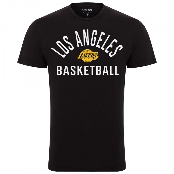 Футболка Unisex Los Angeles Lakers Sportiqe Black Bingham
