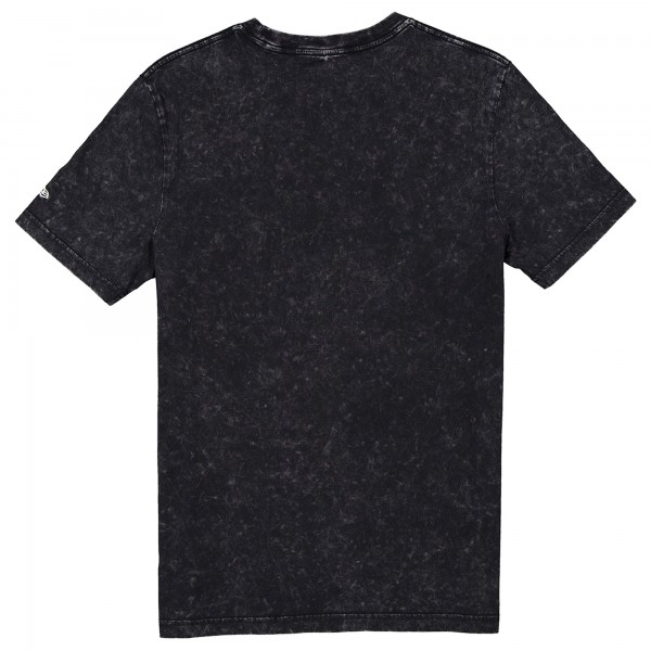 Футболка Los Angeles Lakers LeBron James New Era Black Full Court Press Mineral Wash Player