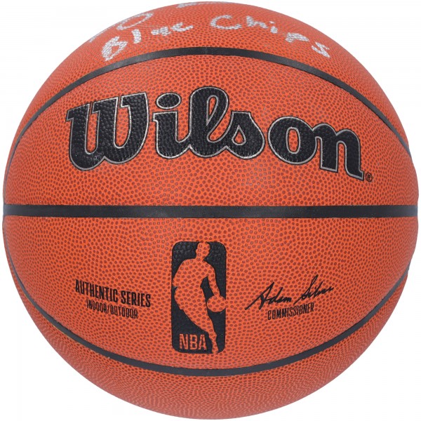 Shaquille ONeal & Penny Hardaway Orlando Magic Autographed Fanatics Authentic Wilson Authentic Series Indoor/Outdoor Basketball with Blue Chips Inscription