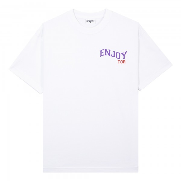 Unisex Toronto Raptors Enjoy Basketball White Hoop Enthusiast Capsule Collection T-Shirt