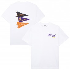 Футболка Unisex Los Angeles Lakers Enjoy Basketball White Hoop Enthusiast Capsule Collection