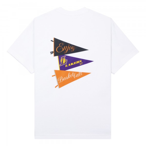 Футболка Unisex Los Angeles Lakers Enjoy Basketball White Hoop Enthusiast Capsule Collection
