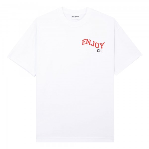 Футболка Unisex Chicago Bulls Enjoy Basketball White Hoop Enthusiast Capsule Collection