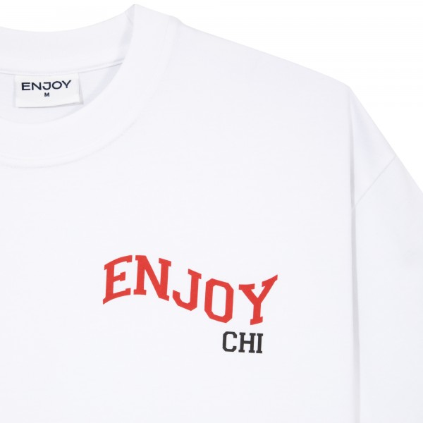 Футболка Unisex Chicago Bulls Enjoy Basketball White Hoop Enthusiast Capsule Collection